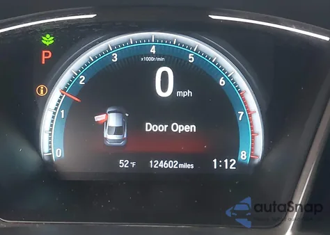 2017 Honda Civic Ex-T z USA, uszkodzony, nr VIN 19XFC1F30HE206835